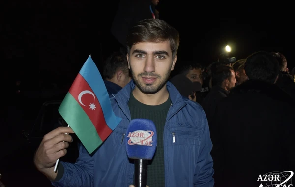 Azərbaycan xalqı tarixi qələbəni qeyd edir - Ağdamdan REPORTAJ