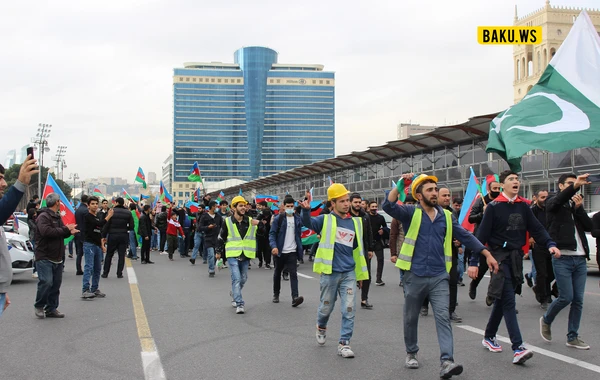 Azərbaycan Böyük Qələbəni qeyd edir! - FOTO