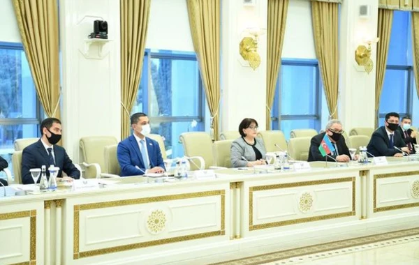 Sahibə Qafarova Fransa Parlamentinin nümayəndə heyəti ilə görüşüb - FOTO