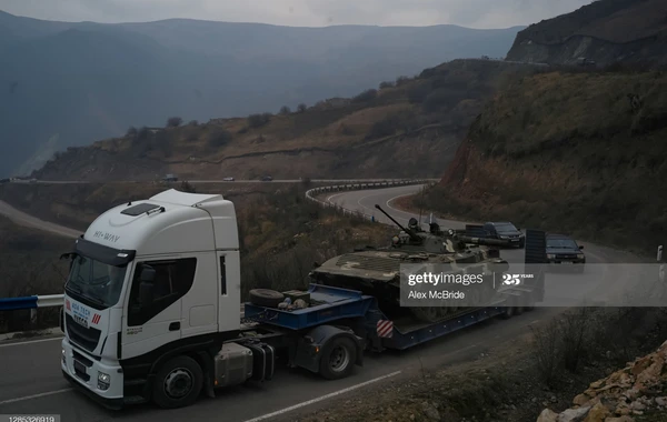 Erməni qoşunları Dağlıq Qarabağdan çıxarılır - FOTO