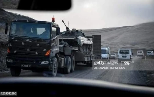 Армянские войска выводятся из Нагорного Карабаха - ФОТО