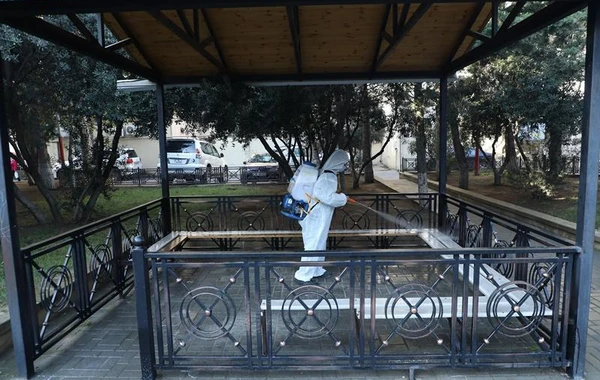 Bakıda 554 küçə dezinfeksiya edildi - FOTO