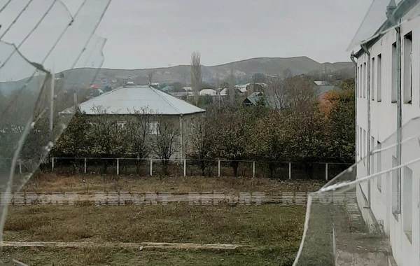 Düşmən atəşi nəticəsində Naftalan və Goranboya dəyən ziyan hesablanır - FOTO