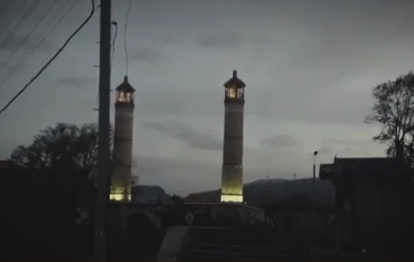 “Azərişıq” ASC Şuşa məscidini elektrik enerjisi ilə təchiz edib - VİDEO