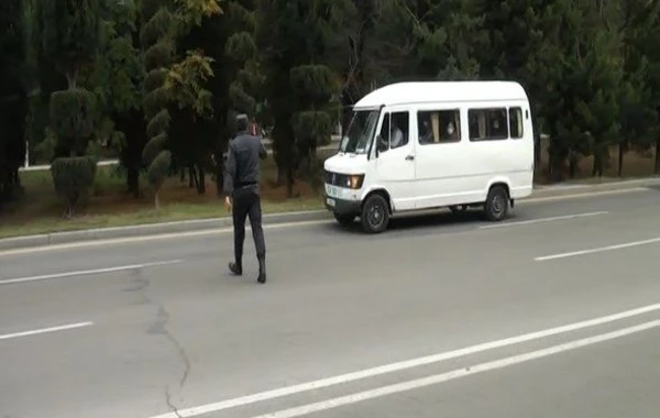 Дорожная полиция Мингячевира провела рейды - ФОТО