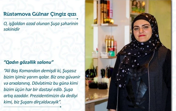 Onlar Şuşaya kiçik biznes sahibləri kimi qayıdacaqlar - FOTO