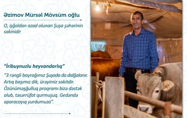 Onlar Şuşaya kiçik biznes sahibləri kimi qayıdacaqlar - FOTO