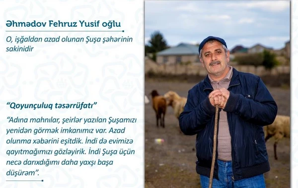 Onlar Şuşaya kiçik biznes sahibləri kimi qayıdacaqlar - FOTO
