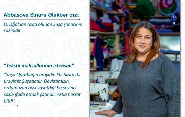 Onlar Şuşaya kiçik biznes sahibləri kimi qayıdacaqlar - FOTO