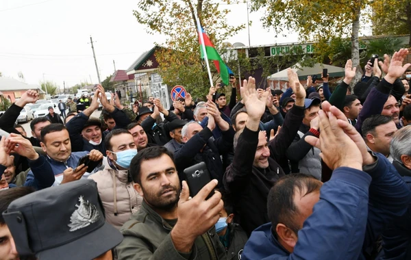 İlham Əliyev və Mehriban Əliyevanın Füzuli və Cəbrayıl səfərindən görüntülər - FOTO