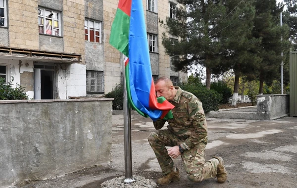 İlham Əliyev və Mehriban Əliyevanın Füzuli və Cəbrayıl səfərindən görüntülər - FOTO