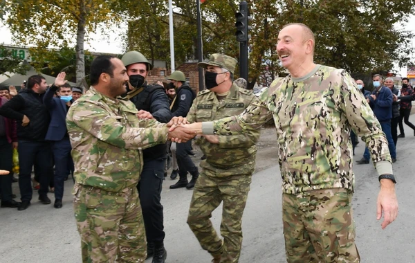 İlham Əliyev və Mehriban Əliyevanın Füzuli və Cəbrayıl səfərindən görüntülər - FOTO