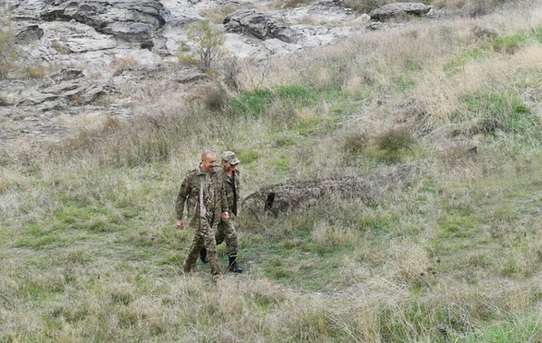 İlham Əliyev və Mehriban Əliyevanın Füzuli və Cəbrayıl səfərindən görüntülər - FOTO