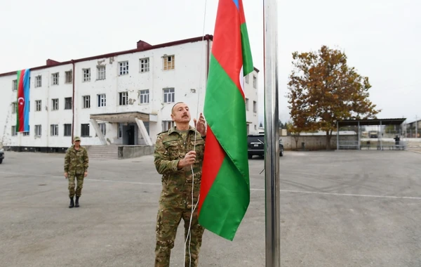 İlham Əliyev və Mehriban Əliyevanın Füzuli və Cəbrayıl səfərindən görüntülər - FOTO
