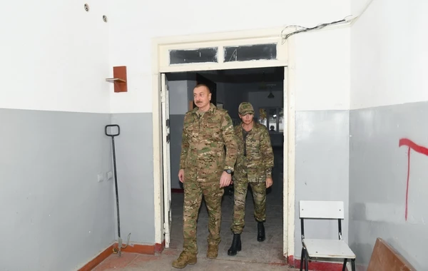 İlham Əliyev və Mehriban Əliyevanın Füzuli və Cəbrayıl səfərindən görüntülər - FOTO