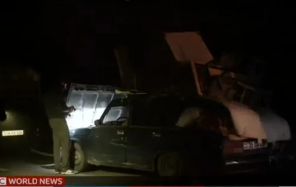 BBC: Ermənilər Laçını kütləvi şəkildə tərk edir - FOTO
