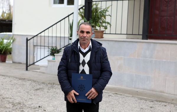 Şəhid ailələrinə və Qarabağ müharibəsi əlillərinə evlər verildi - FOTO