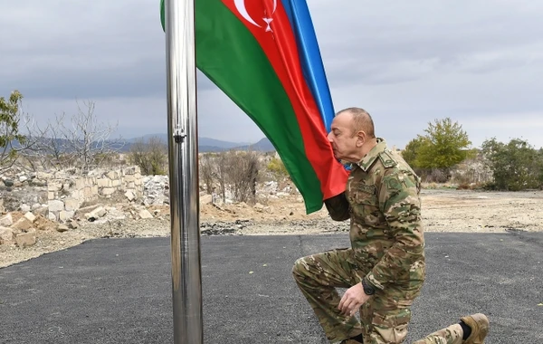 Prezident İlham Əliyev və birinci xanım Mehriban Əliyeva işğaldan azad edilmiş Ağdam şəhərində olublar - FOTO