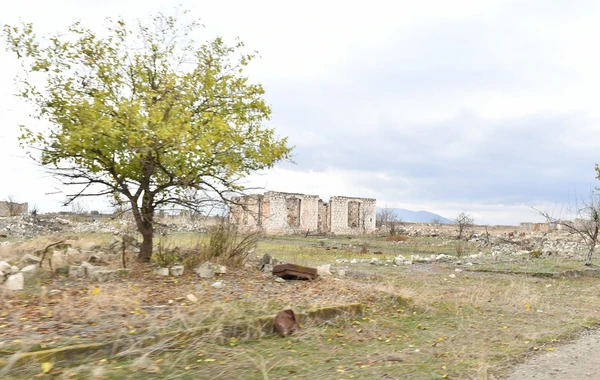 Prezident İlham Əliyev və birinci xanım Mehriban Əliyeva işğaldan azad edilmiş Ağdam şəhərində olublar - FOTO