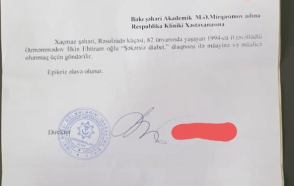 Azərbaycanda kişiyə hamilə diaqnozu qoyuldu - RƏSMİ AÇIQLAMA - FOTO