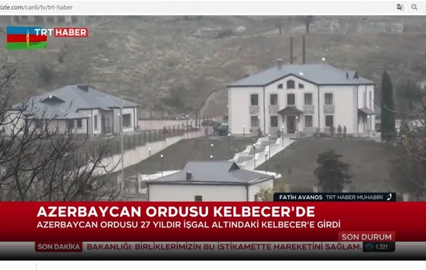 Azərbaycan Ordusunun Kəlbəcərə daxil olması Türkiyə mediasının baş xəbəridir - FOTO