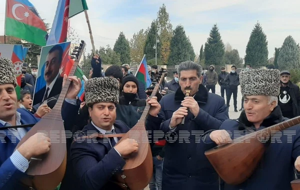 Kəlbəcərlilərin sevinci - FOTO