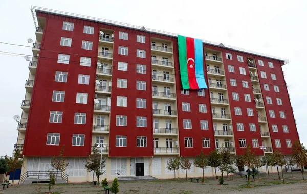 Şəhid ailələri və Qarabağ müharibəsi əlillərinə ev verilib - FOTO