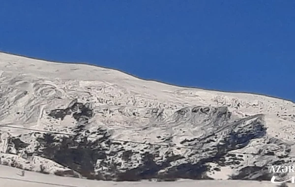 İsmayıllıya qar yağdı - FOTOREPORTAJ