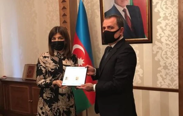 Глава МИД встретился с президентом Международного фонда тюркской культуры и наследия