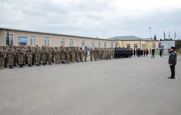 Vətən müharibəsində iştirak edən dəniz piyadaları daimi dislokasiya məntəqəsinə qayıdıb