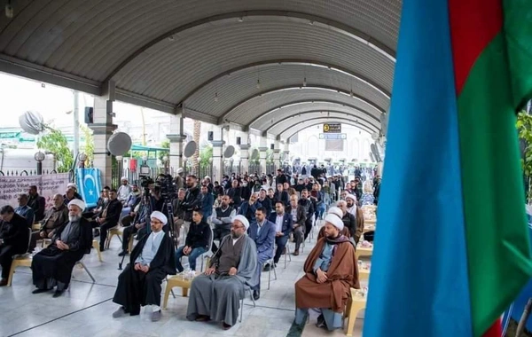 Kərbəlada ziyarətgahda Qarabağ şəhidlərinə həsr olunan sərgi təşkil olunub - FOTO