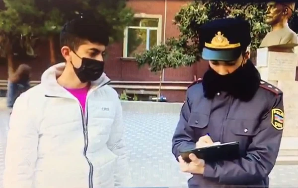 Gəncədə polis reyd keçirdi, karantini pozanlar cərimələndi - FOTO