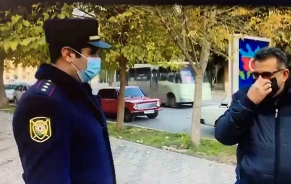 Gəncədə polis reyd keçirdi, karantini pozanlar cərimələndi - FOTO
