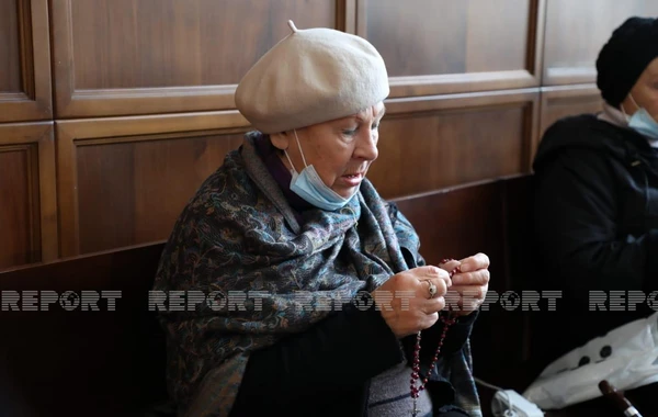 “Müqəddəs Məryəm” kilsəsində şəhidlərin anım mərasimi keçirilib - FOTO