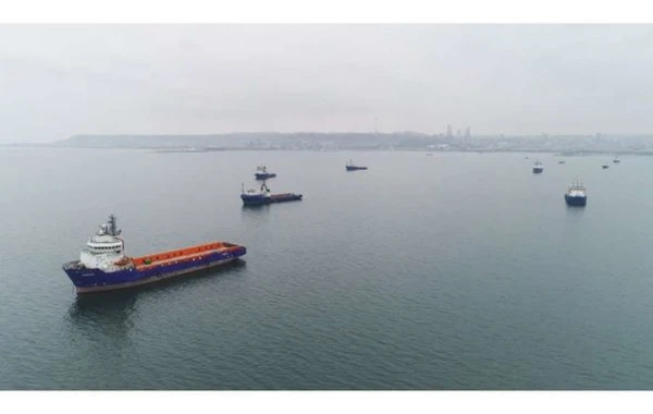 Azərbaycan dənizçiləri şəhidləri anım dəqiqəsinə qoşulublar - FOTO/VİDEO