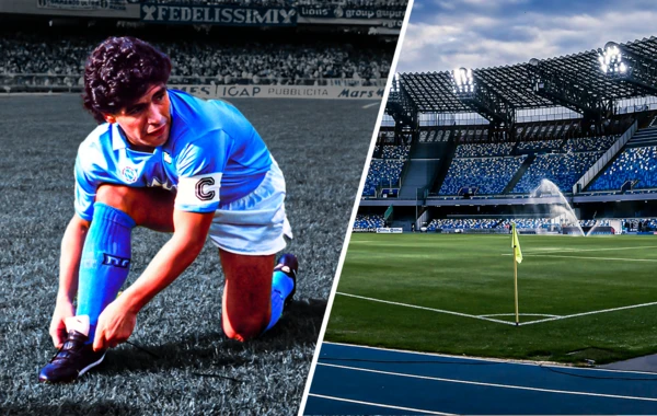 "Napoli"nin stadionuna Maradonanın adı verildi