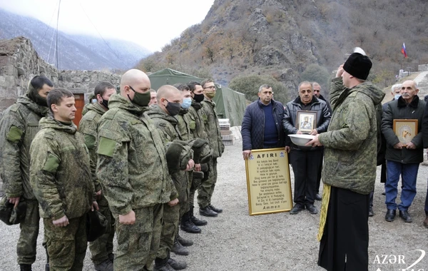 Şəhidlərimizin xatirəsi Xudavəng monastırında anıldı - FOTO