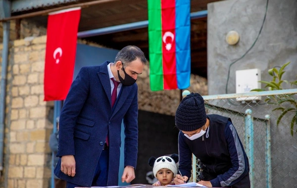 Şəhid ailəsi və müharibə iştirakçısı üçün kiçik təsərrüfatlar yaradıldı - FOTO