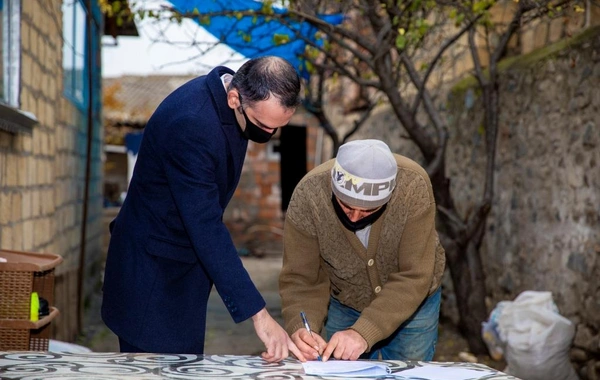 Şəhid ailəsi və müharibə iştirakçısı üçün kiçik təsərrüfatlar yaradıldı - FOTO
