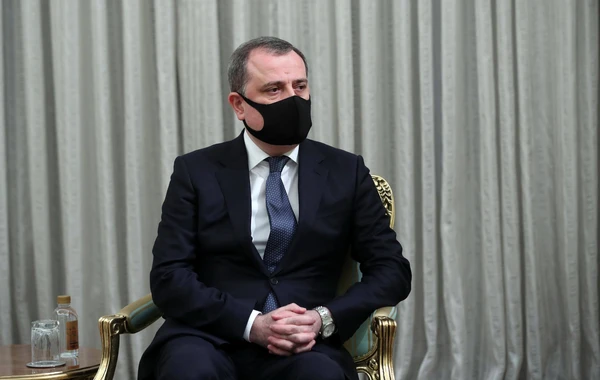 Глава МИД Азербайджана встретился с президентом Ирана - ФОТО