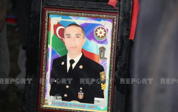 Cəlilabadda şəhid gizir dəfn edilib - FOTO