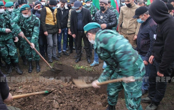 Cəlilabadda şəhid gizir dəfn edilib - FOTO