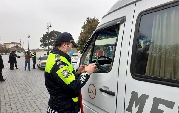 Polis Gəncədə reydlərə başladı - FOTO