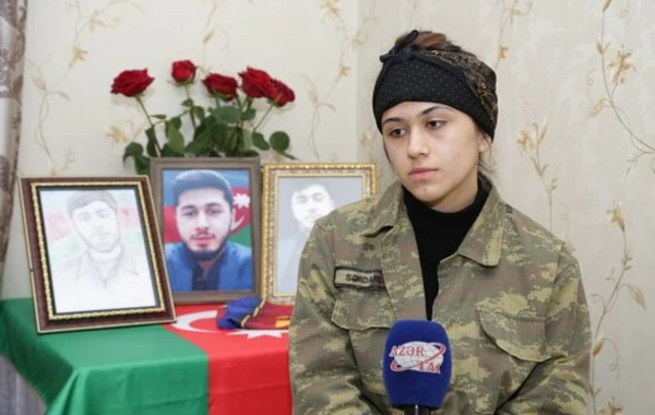 Şəhid bacısı: “Nişanlısına söz vermişdi ki, məni qəhrəman kimi qarşılayacaqsınız, elə də oldu...” - FOTO