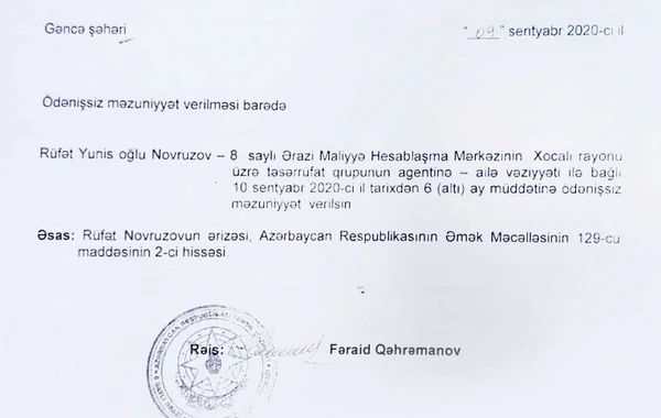 Təhsil Nazirliyi əsgərin problemini həll etdi - FOTO