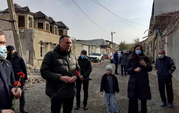 Maksim Şevçenko Gəncəyə gedib - FOTO