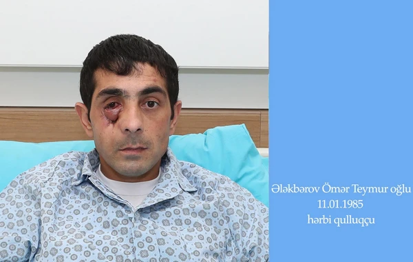 Bakıya gətirilən hərbi qulluqçular və mülki vətəndaşlar müalicə olunurlar - FOTO