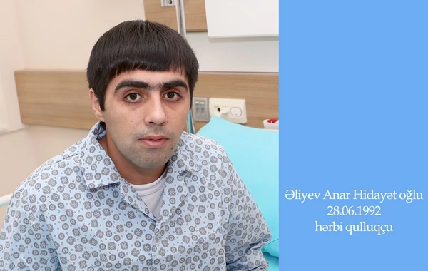 Bakıya gətirilən hərbi qulluqçular və mülki vətəndaşlar müalicə olunurlar - FOTO