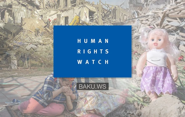 “Human Rights Watch”un hesabatları Ermənistanı dalana dirəyib
