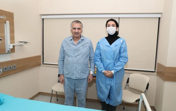 Ombudsman Azərbaycana qaytarılmış hərbi əsir və girovlarla görüşüb - FOTO